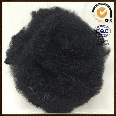 토목 섬유용 6D x 64mm 검정 PSF 버진 폴리에스터 스테이플 섬유