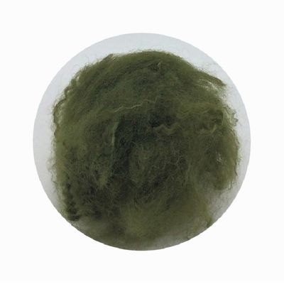 재생 도프 염색 폴리에스터 버진 그레이드 102mm
