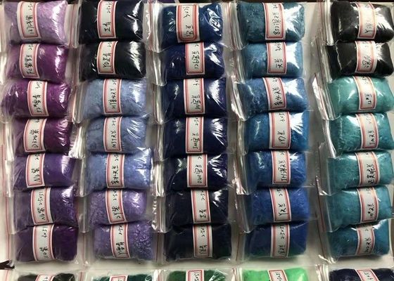 100% 순수한 재생된 폴리에스테 섬유 2.5D x 51mm 반대로 왜곡 폴리에스테 원료