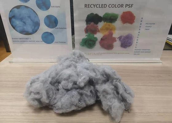 짠것이 아닌 인조 가죽 모피를 위한 3D 28mm 도프 염색 폴리에스터