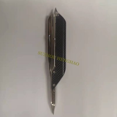 호기 부품 :9120117 9120250, VAMATEX P1001 rapier 직조기 LH& RH를 위해 사용된 레피어 머리(그리퍼)
