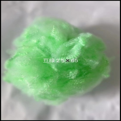 1.5dtex 65 밀리미터는 부직물을 위한 폴리에스터 스테이플 섬유를 재생했습니다